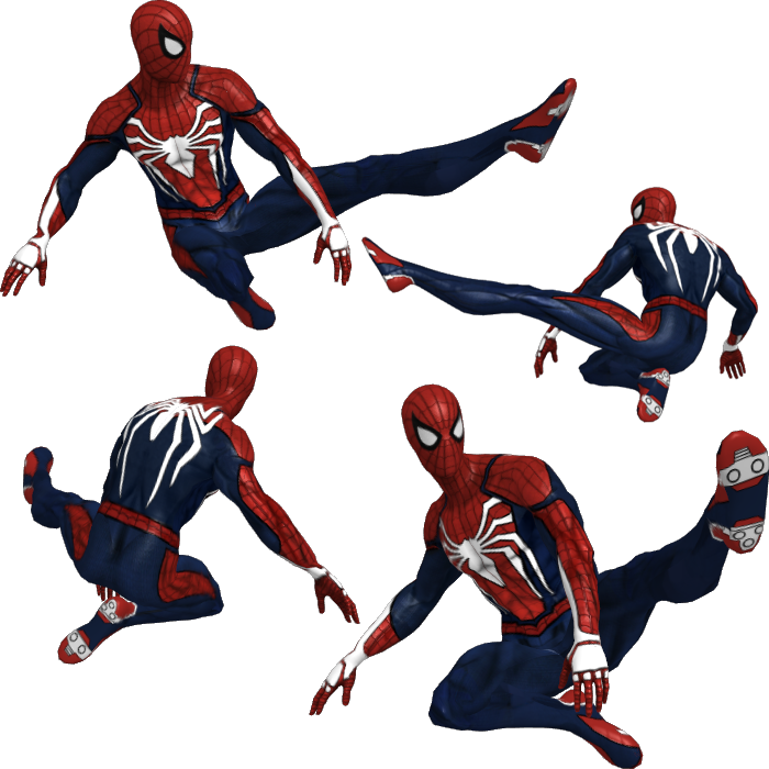Download Spiderman Cosplay Marvel Dc Spiderman Marvel Super Spiderman Ps4 Costume Png Image With No Background Pngkey Com