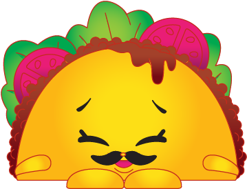 Taco Clipart Shopkins - Shopkins Season 3 Taco Terrie (400x400), Png Download