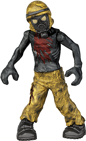 Zombie - Call Of Duty Zombie Mega Construx (316x500), Png Download