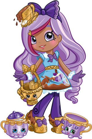 Shopkins Shoppies Doll - Kirstea (576x495), Png Download