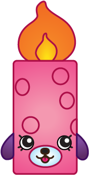 Shopkins Petkins Flicker Candle (400x400), Png Download