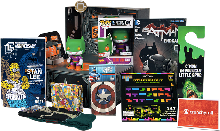 Loot Crate's Monthly Box Of Gear Is Full Of Over $40 - Previous Gaming Loot Crates (940x627), Png Download