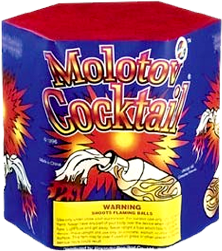 Molotov Cocktail, 19 Shot (case Pack - Box (525x525), Png Download