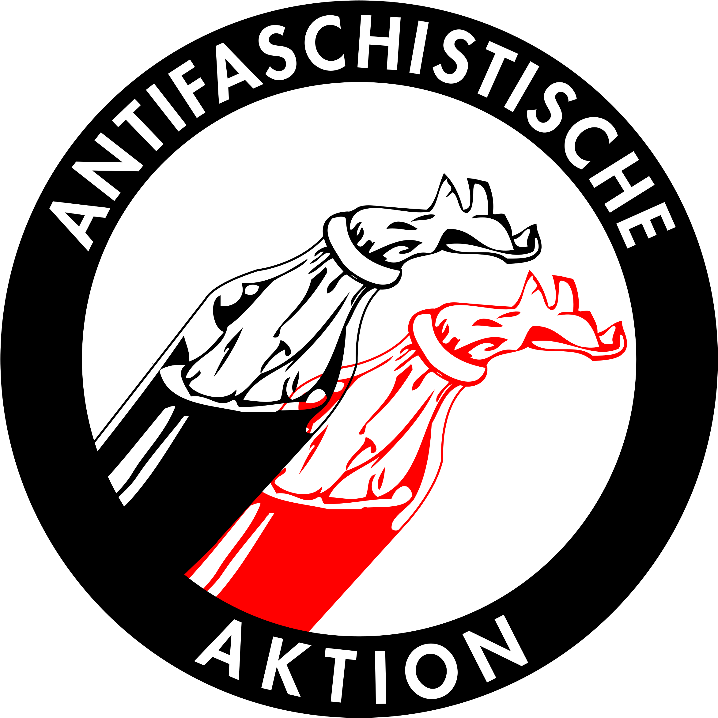 This Free Icons Png Design Of Antifa Feat Molotov (2400x2400), Png Download