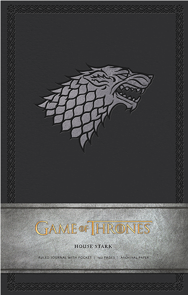 Game Of Thrones House Stark Journal - Game Of Thrones Stark Messenger Bag (603x603), Png Download