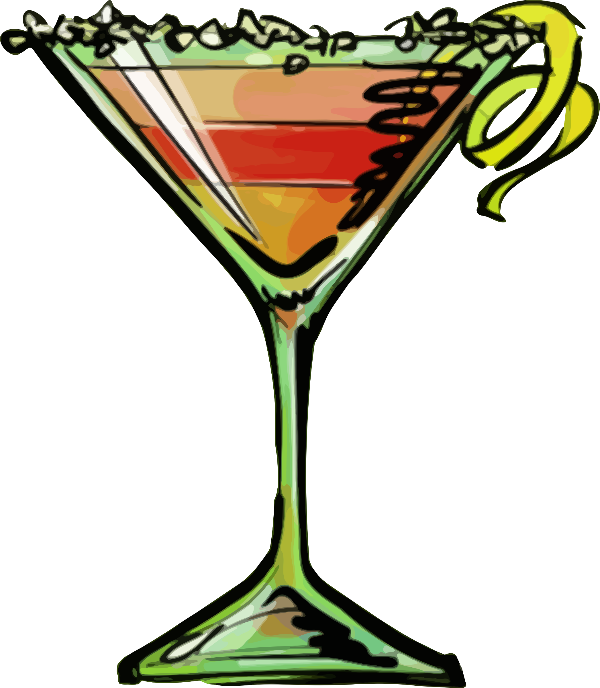 This Free Icons Png Design Of Cosmopolitan Cocktail (2094x2400), Png Download