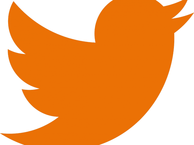 Twitter Clipart Transparent Background - Twitter Icon For Footer (640x480), Png Download