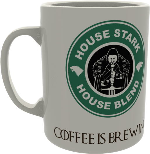 House Stark, House Blend - Drink (600x760), Png Download