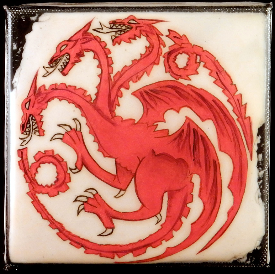 House Of Targaryen - Dragon (876x1200), Png Download