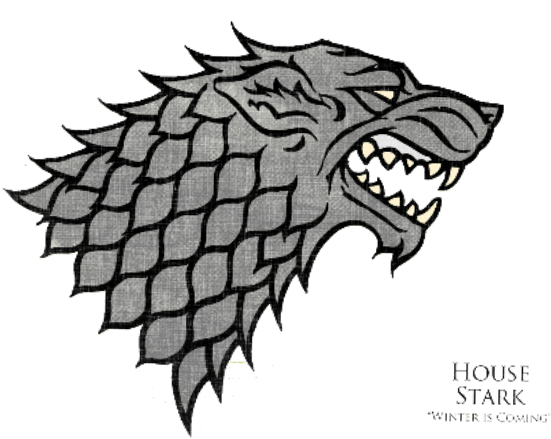 Filter[filter] House Stark - Game Of Thrones Stark (795x1308), Png Download