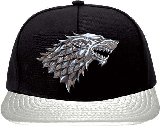 Game Of Thrones Mask: House Stark Direwolf (600x600), Png Download