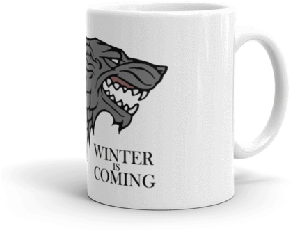 House Stark Coffee Mug - Game Of Thrones 2 1/4-inch House Stark Magnet (480x480), Png Download