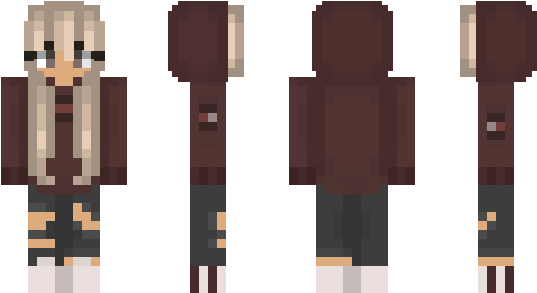 Minecraft Skin Botw - Minecraft (600x348), Png Download