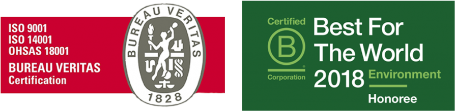 Recycling For A Better World - Iso 9001 Bureau Veritas (1024x283), Png Download