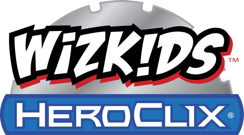 Wizkidsheroclixlogo - Dc Heroclix: Batman V. Superman - Dawn Of Justice Movie (807x449), Png Download