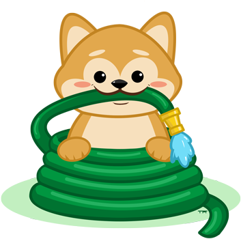 Doge4water-shibe - Cartoon (400x400), Png Download