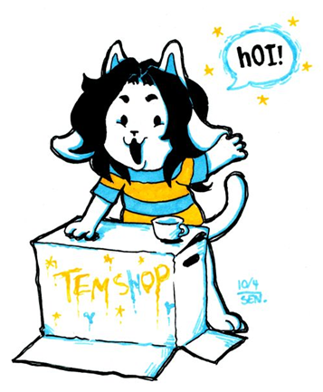 Slider Image - Undertale Mercy Temmie (768x432), Png Download