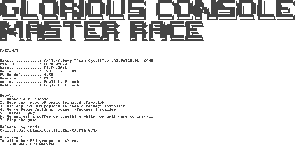 Call - Of - Duty - Black - Ops - Iii - V1 - 23 - - Playstation 4 (1016x504), Png Download