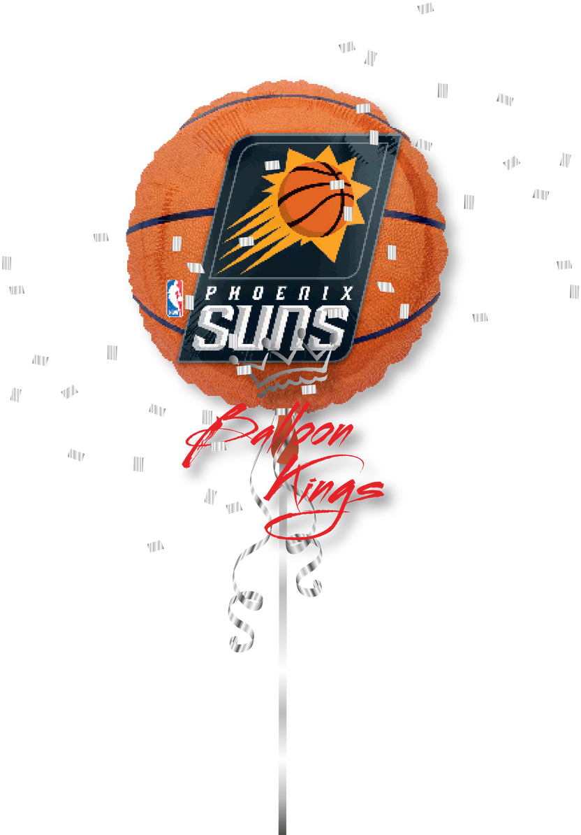 Phoenix Suns - Phoenix Suns Cutout Birthday Party Supplies (1068x1280), Png Download