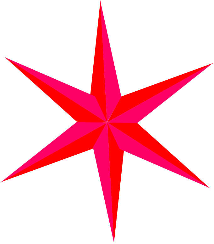 Pink & Red Flag Star - Americinn By Wyndham Logo (681x778), Png Download