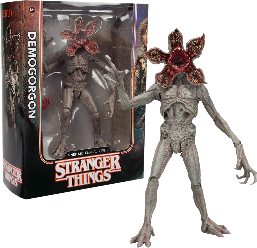 Demogorgon 10” Deluxe Action Figure - Stranger Things Demogorgon Action Figure (1033x996), Png Download