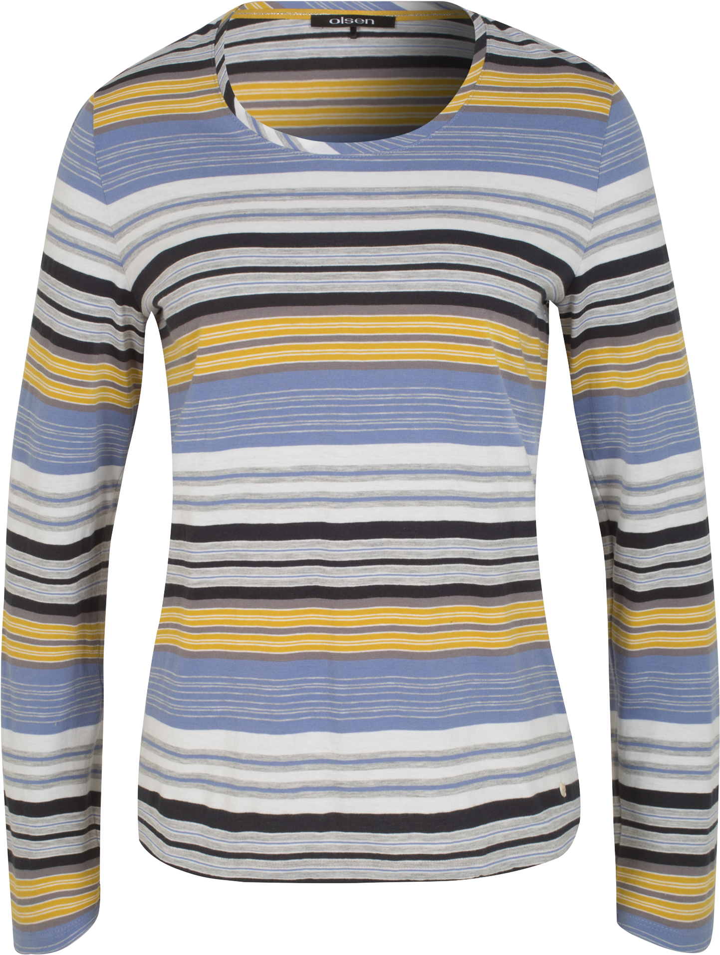 Shirt With Horizontal Stripes - Ringelshirt (1652x1990), Png Download