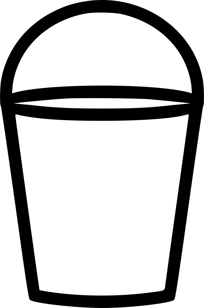 Water Bucket - - Water (652x980), Png Download