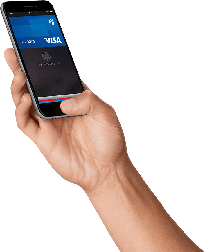 To Pay In Apps And On The Web With Iphone And Ipad, - Iphone 7 Plus Case And Tempered Glass Screen Protector (706x869), Png Download