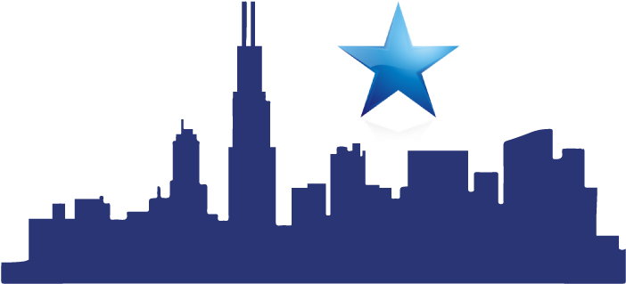 We Put Chicago On Display - Skyline (1000x400), Png Download