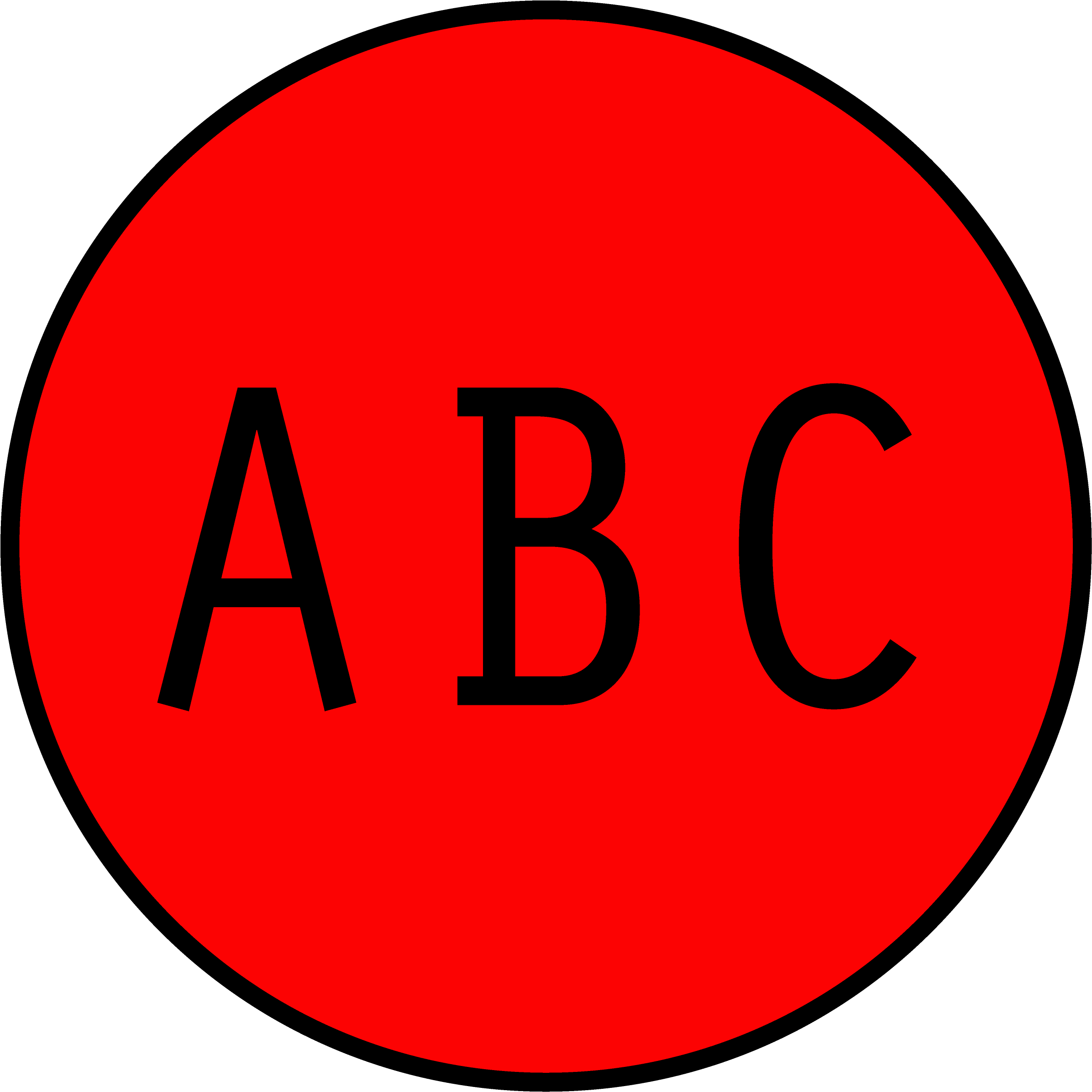 Alphabet City - Clip Art (3333x3333), Png Download