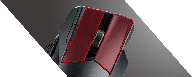 The Left And Right Buttons Are Independent Of The Mouse - Leather (612x245), Png Download