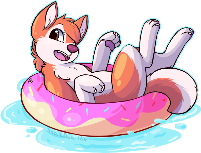 Floatie 🍩 (837x659), Png Download