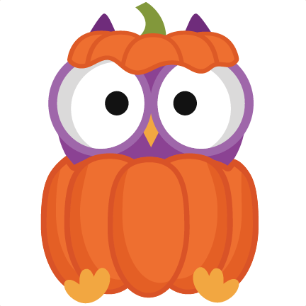 Halloween Owl In Pumpkin Svg Cutting Files Halloween - Halloween Clip Art Owl (432x432), Png Download