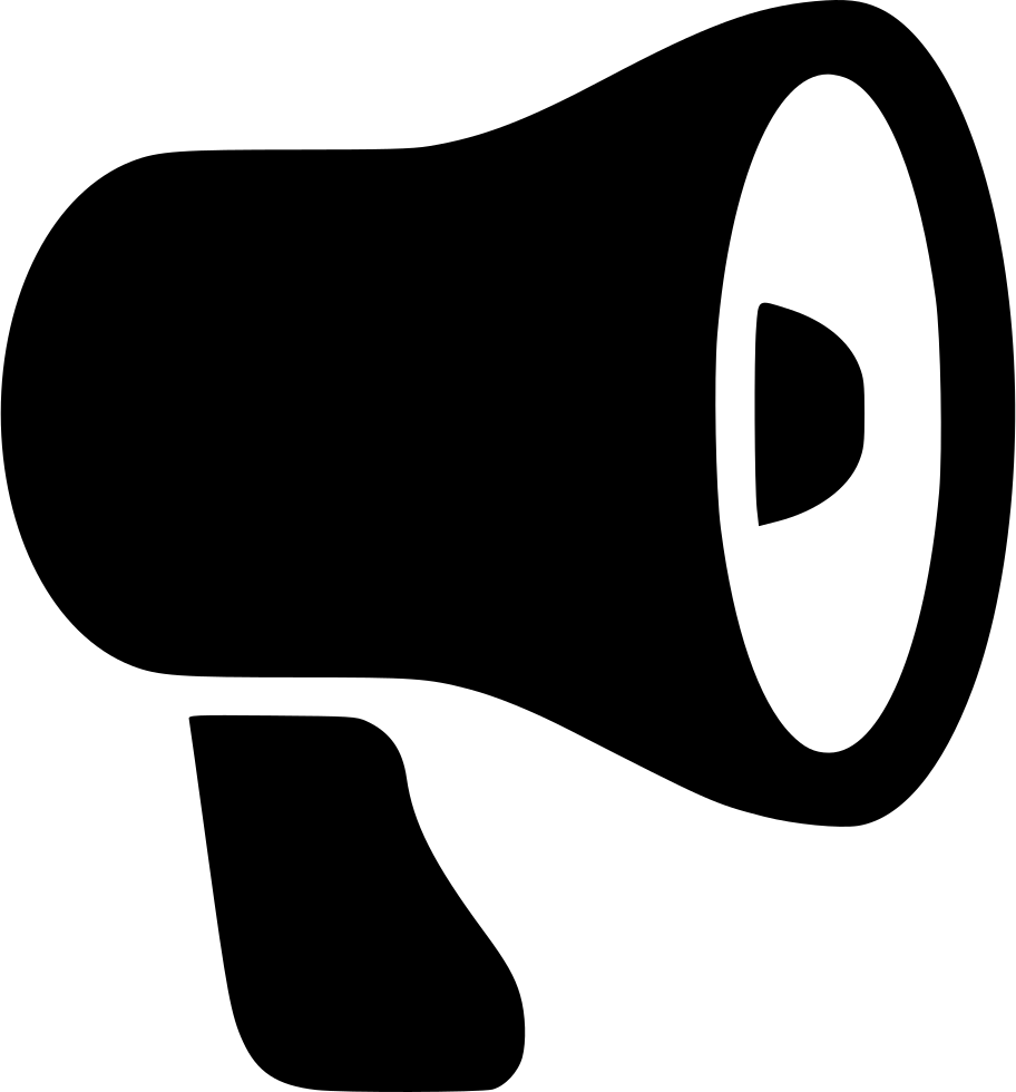 Megaphone Comments - Scalable Vector Graphics (912x980), Png Download