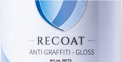 Recoat Anti Grafitti Gloss - Graphic Design (736x200), Png Download