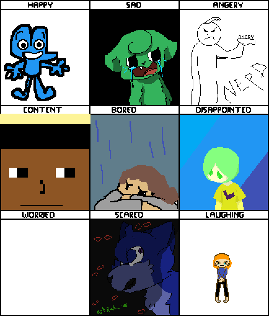 A N G E R Y - Emotion (868x1018), Png Download