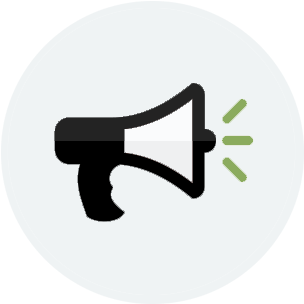 Megaphone Icon - Infographic Black And White Icon (480x317), Png Download