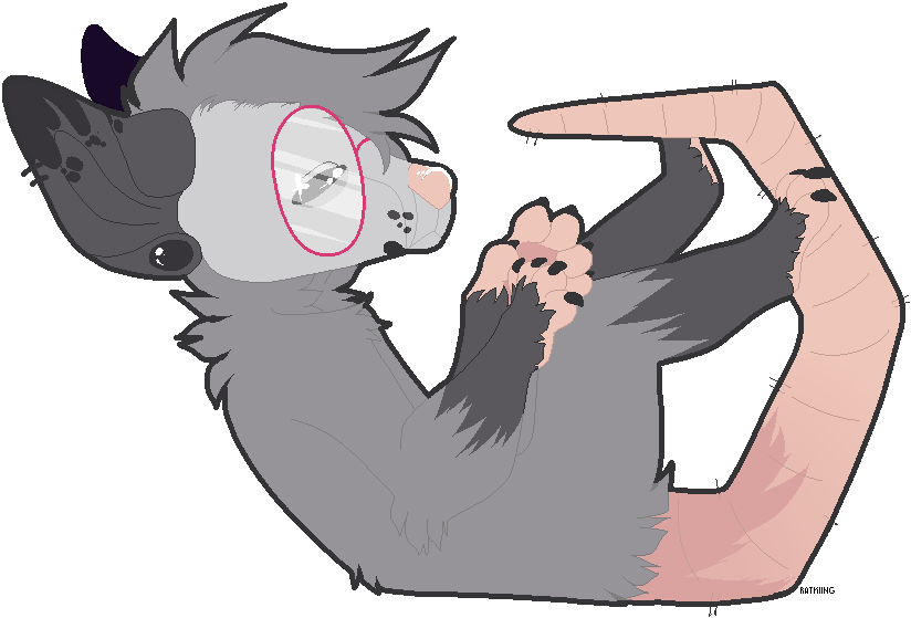 Poss Pixel Floatie - Fur (960x729), Png Download