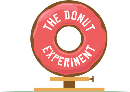 Donut Experiment Logo (456x358), Png Download