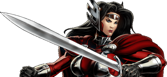 No Caption Provided - Sif Marvel Avengers Alliance (586x270), Png Download