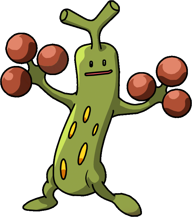 185 Sudowoodo Os Shiny - Pokemon Sudowoodo (652x737), Png Download