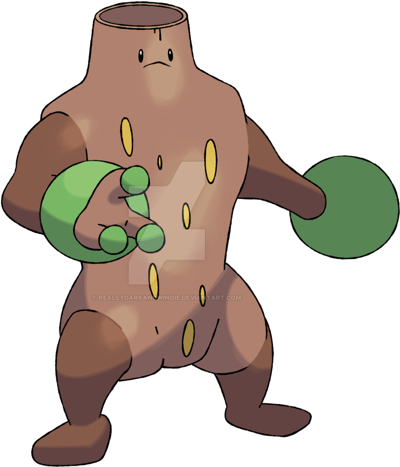 Trepaclar - Sudowoodo Pokemon (1024x1024), Png Download