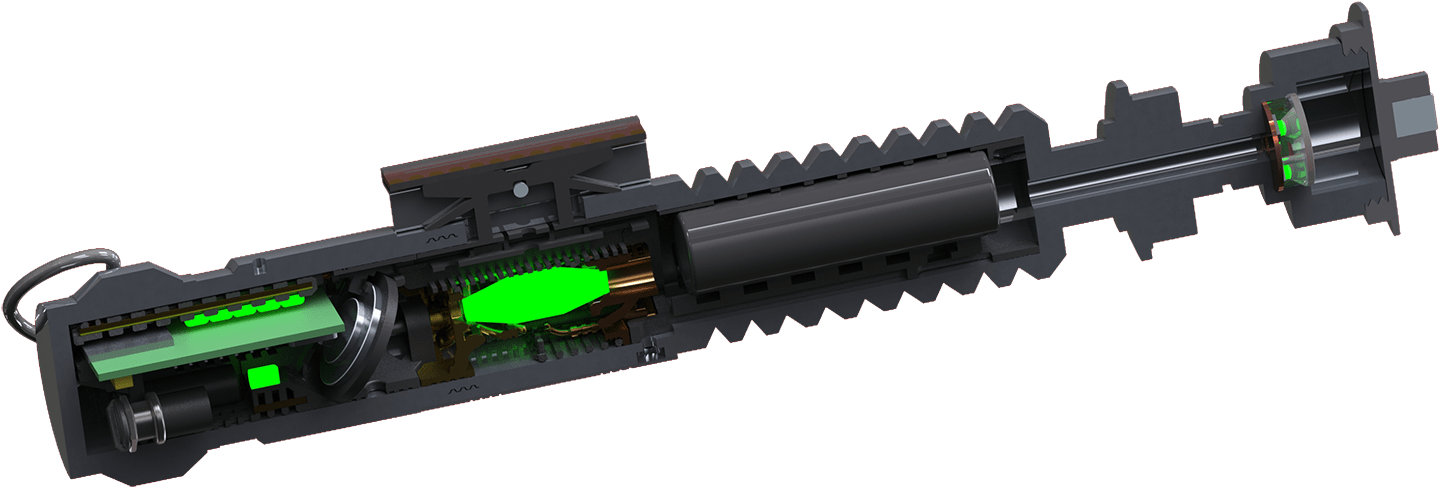 Enhance Your Lightsaber Building Experience - Lightsaber Chassis (1500x500), Png Download