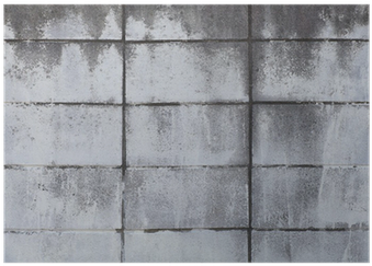 Dirty Concrete Block Wall Background And Texture Poster - Wall (400x400), Png Download