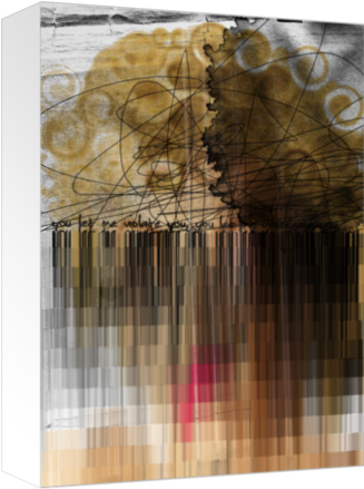 Dirty Dirty Beautiful Slut [scribble] - Modern Art (674x516), Png Download