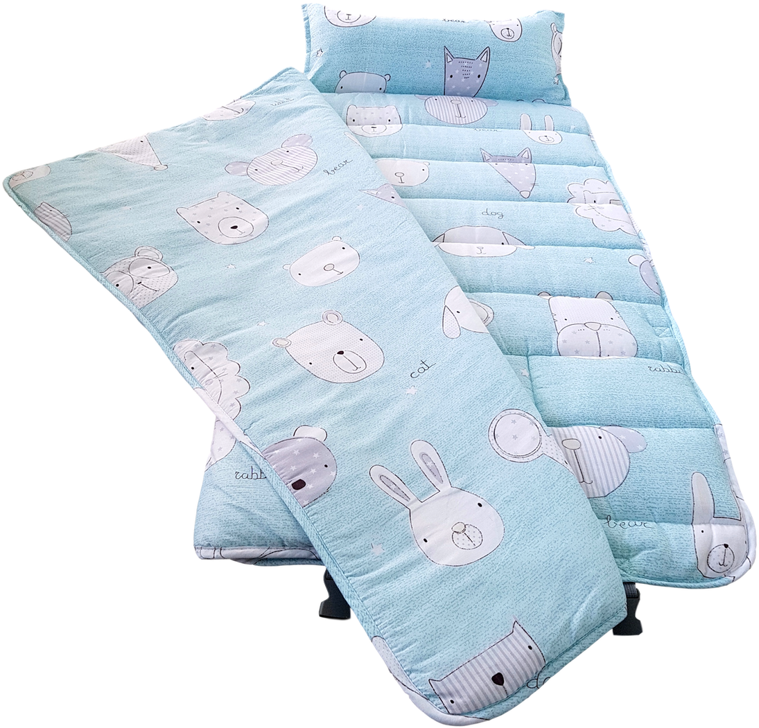 Elektra Cloud9 Deluxe Cotton Nap Mat Mint Animals New - Animal (1141x1200), Png Download