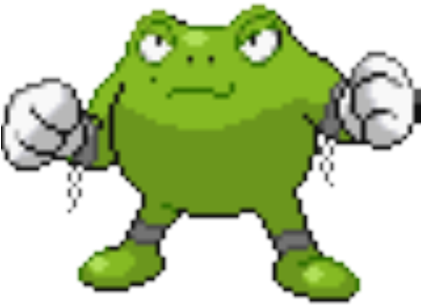 Puppet Poliwrath - Poliwrath (420x420), Png Download