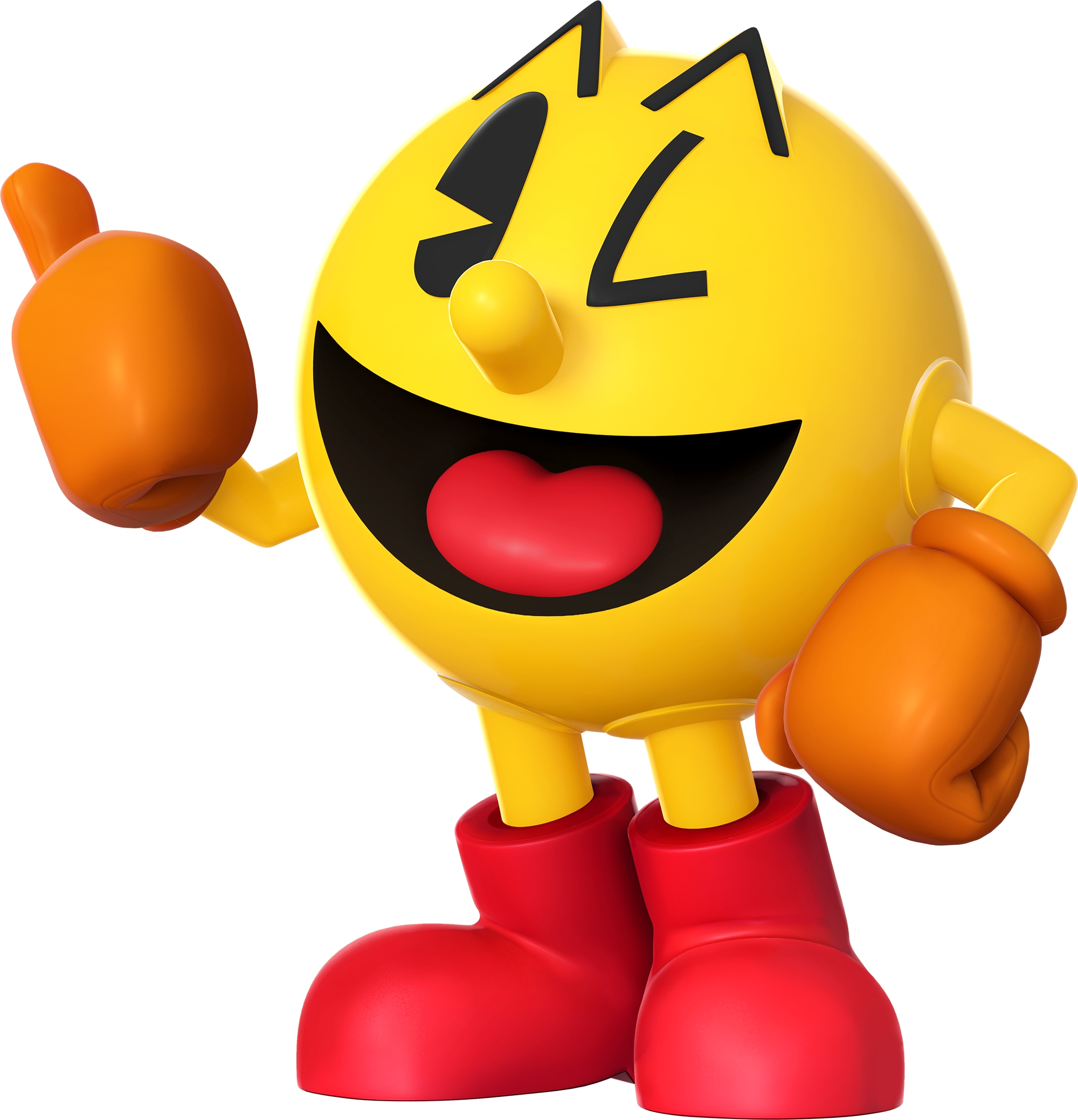 Super Smash Bros - Bandai Namco Pacman (480x480), Png Download