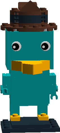 Phineas And Ferb - Perry The Platypus (1126x576), Png Download