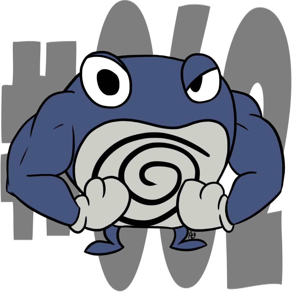 Poliwrath (1000x1000), Png Download